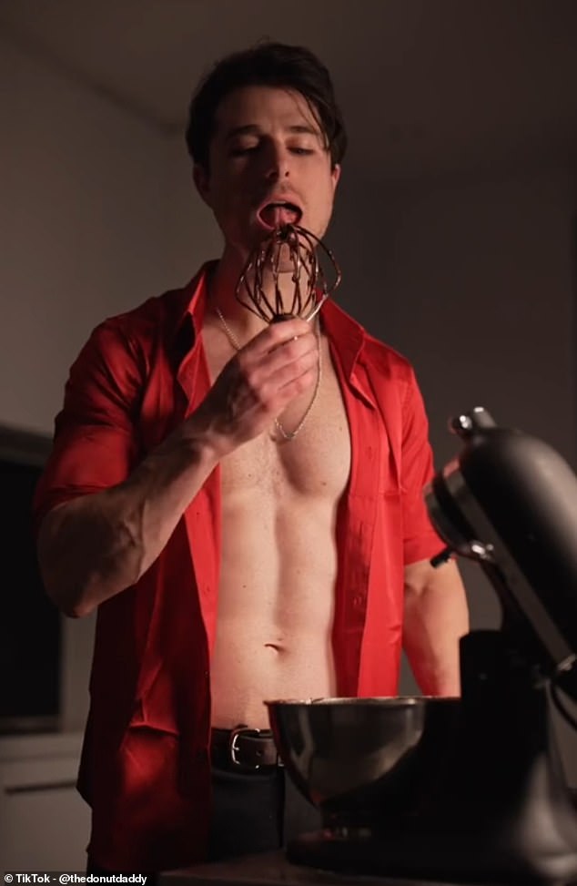 Rise of steamy TikTok chefs who are showcasing their bulging biceps, washboard abs and flirtatious moves during risqué recipe clips