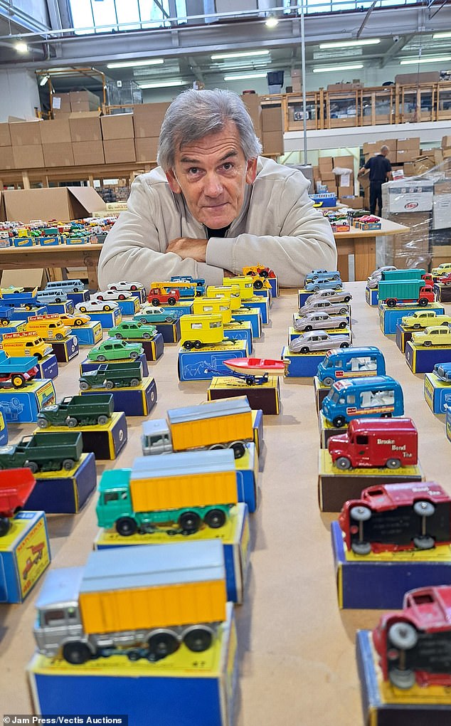 Massive hoard of matchbox toy cars that took half a century to collect goes on sale for huge price tag