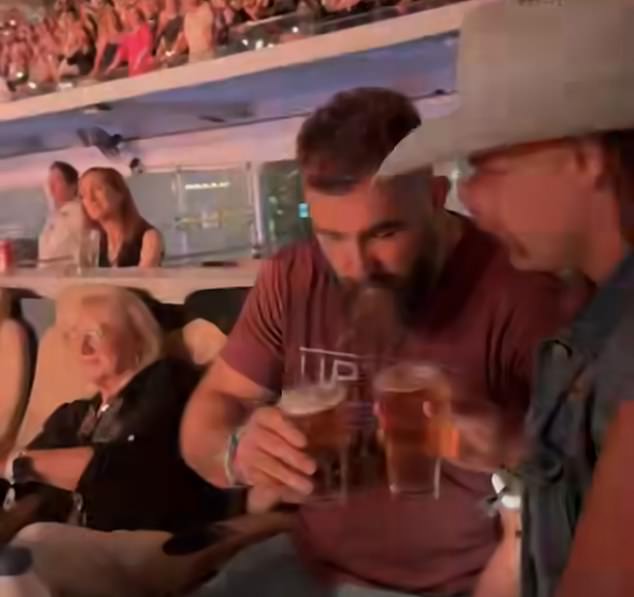 Travis Kelce reveals his ‘FOMO’ after his family enjoy trip to see ‘incredible’ Taylor Swift’s Eras Tour show