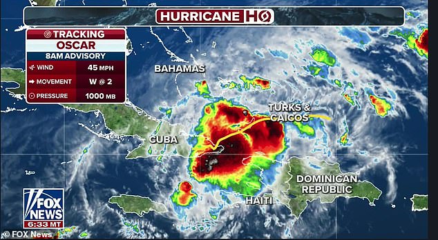 Storm Oscar tracker: Experts warn North America could be hit after battering Cuba