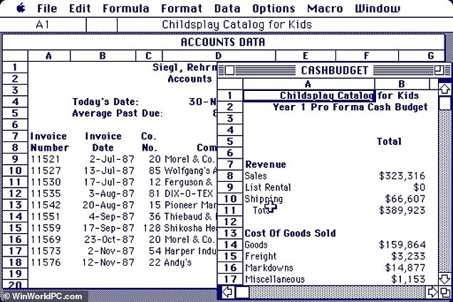 Microsoft Excel turns 40! Nostalgic images reveal what Bill Gates’ original spreadsheet app looked like when it launched in 1984 – and how much it has changed since