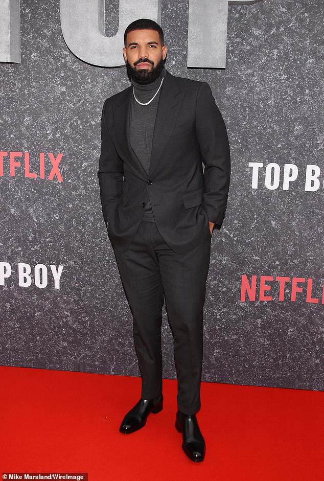 Drake heads to a strip club after having dinner with his parents on his 38th birthday