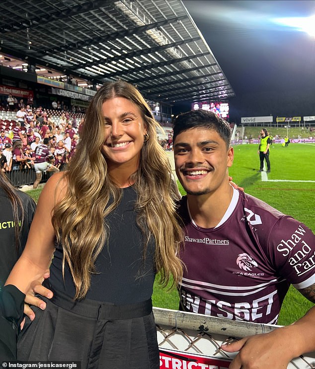 NRL power couple Tommy Talau and Jess Sergis take the next step in their relationship and buy their first home together