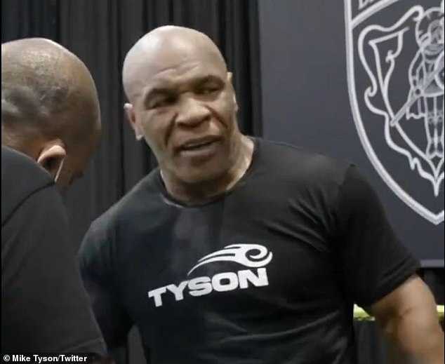 Mike Tyson sparks health fears with dramatic sparring video ahead of showdown with Jake Paul