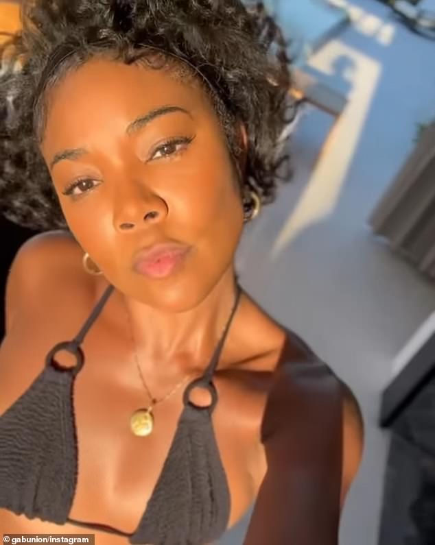Gabrielle Union, 52, poses nude as she celebrates being ‘confident’ on her birthday