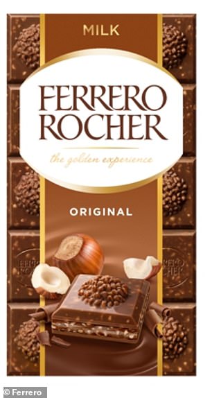 Ferrero Rocher will launch its first range of chocolate bars in white, milk and a dark next week