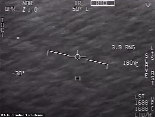 Pentagon cracks case of famous UFO captured by Navy jet over the Atlantic