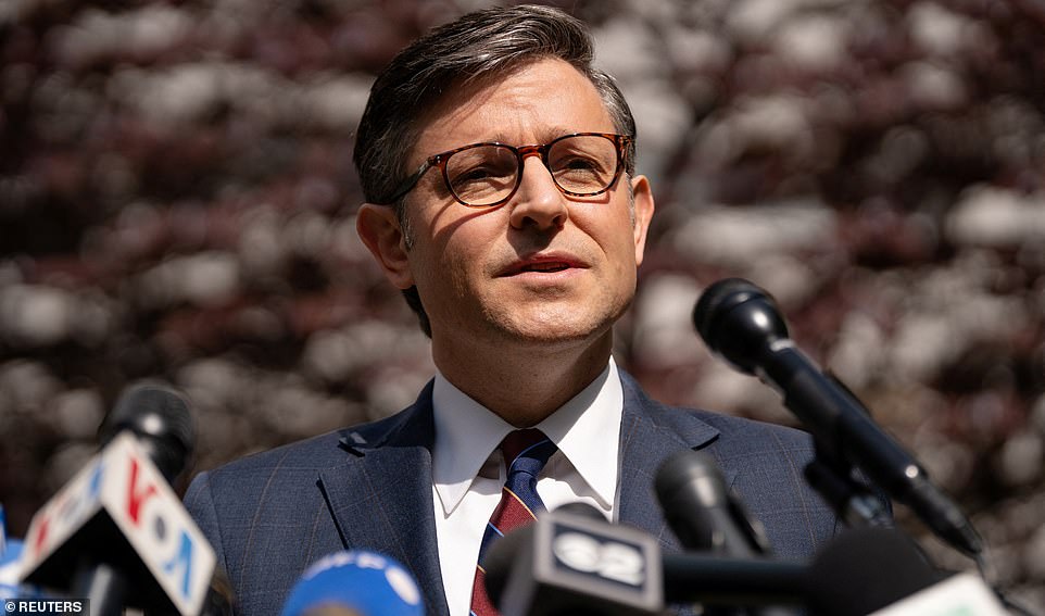 Speaker Mike Johnson slams the case against Trump as ‘so corrupt’