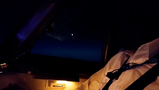 Pilots capture ‘multiple UFOs’ dancing around their Boeing passenger jet flying over Egypt