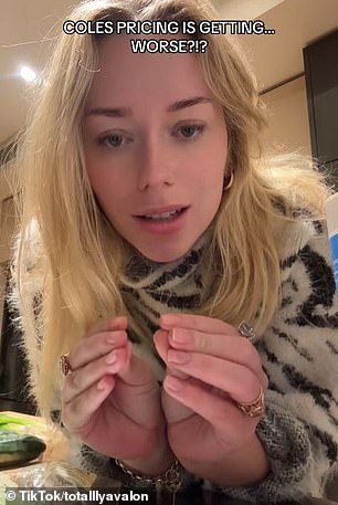 I bought nine items from Coles and was lost for words when I saw the cost: ‘Have you lost your mind?’