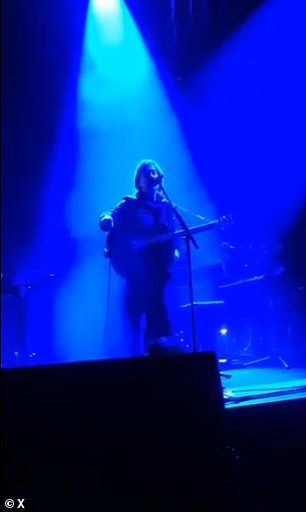 Moment Radiohead singer Thom Yorke walks out mid-performance after daring pro-Palestine heckler to ‘come up on the f***ing stage and say that’