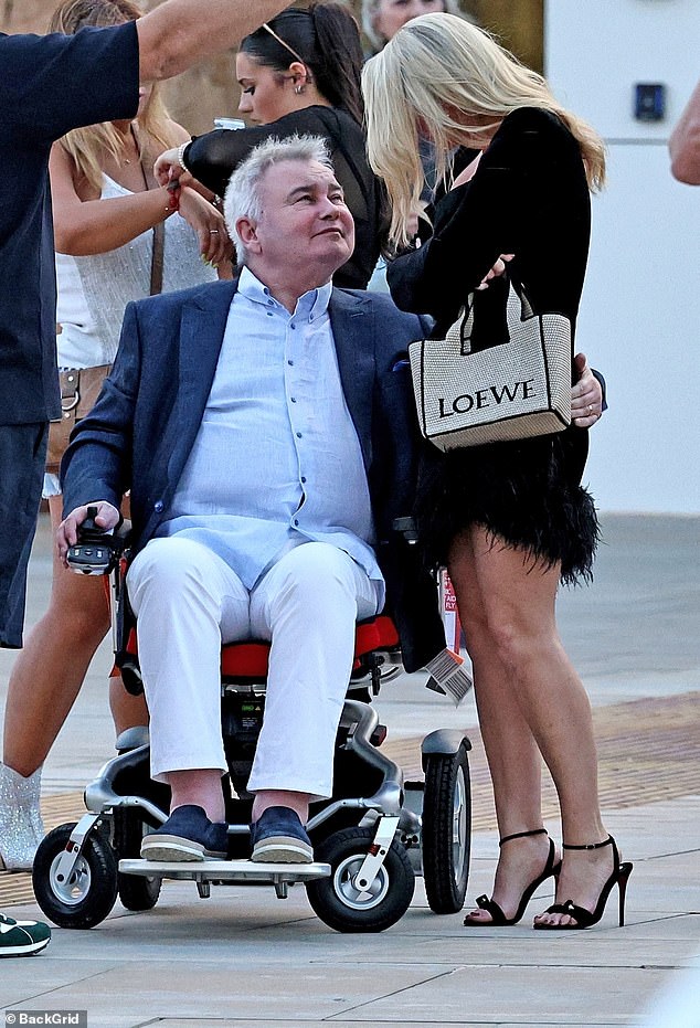 Eamonn Holmes, 64, and girlfriend Katie Alexander, 42, ‘first exchanged flirty messages 12-YEARS ago’ as the couple go from strength to strength and ’embark on romantic £15k cruise’