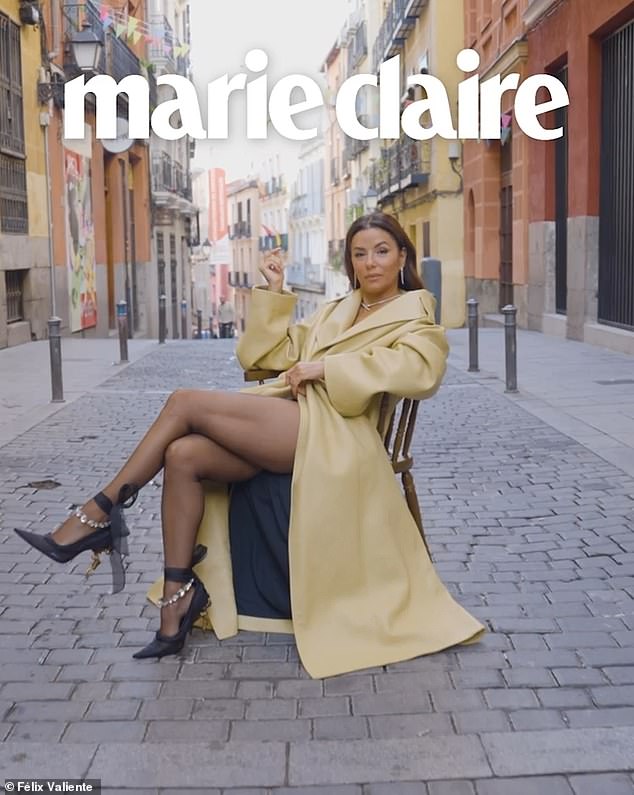 Eva Longoria reveals she has fled ‘dystopian’ America with her family and is now living in Mexico and Spain