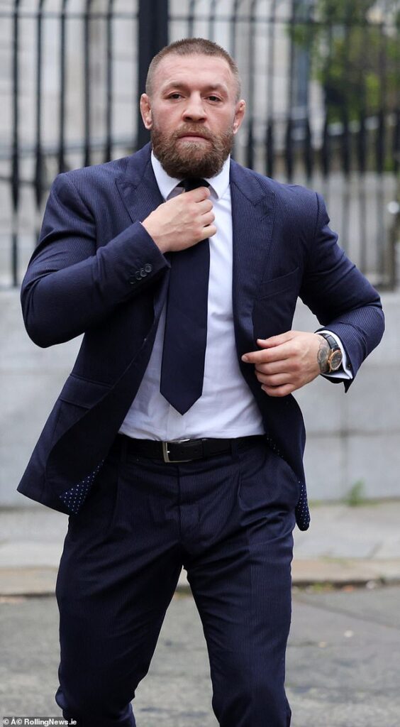 ‘Frightened’ Conor McGregor says ‘my life is on the line’ and tells court that the woman accusing him of rape ‘is full of lies’ and they enjoyed ‘vigorous, athletic and prolonged’ sex