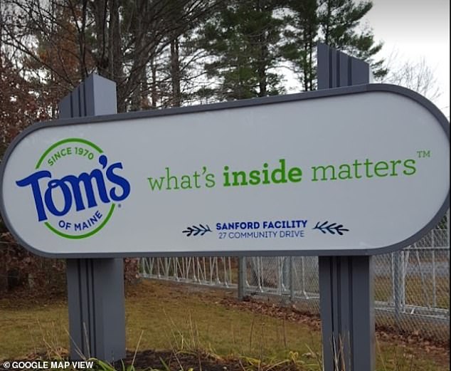 Water used to make Tom’s of Maine toothpaste contaminated with bacteria and mold