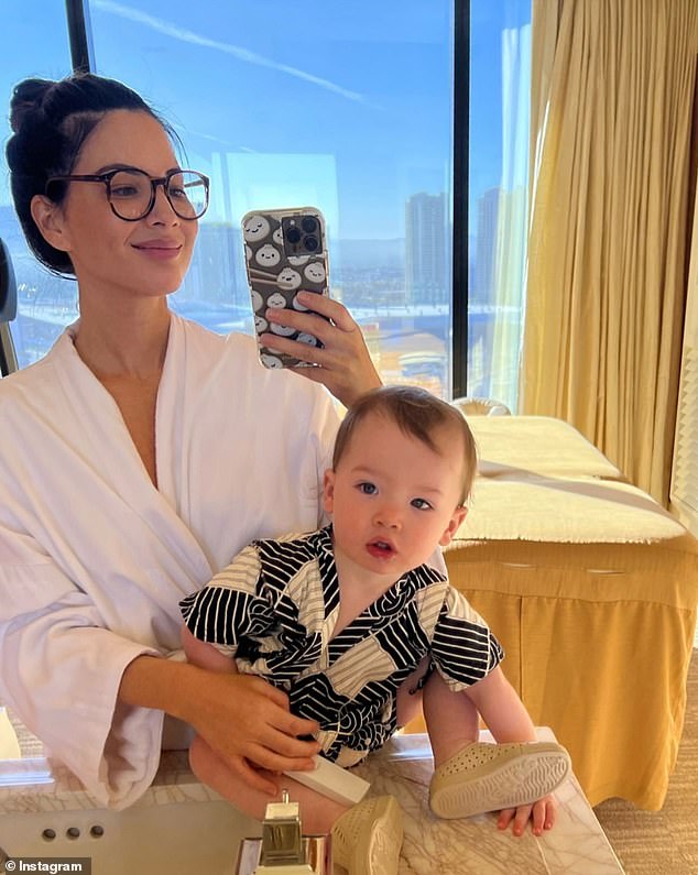 John Mulaney’s wife Olivia Munn celebrates their son Malcolm turning three with Elvis-themed birthday cake
