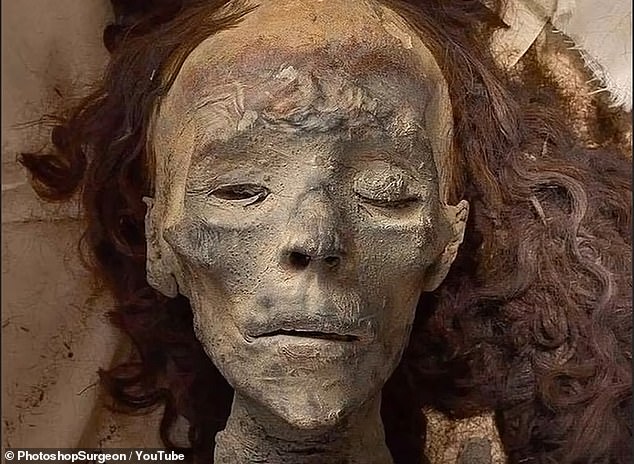 Face of King Tut’s grandmother is reconstructed using her 3,400-year-old remains