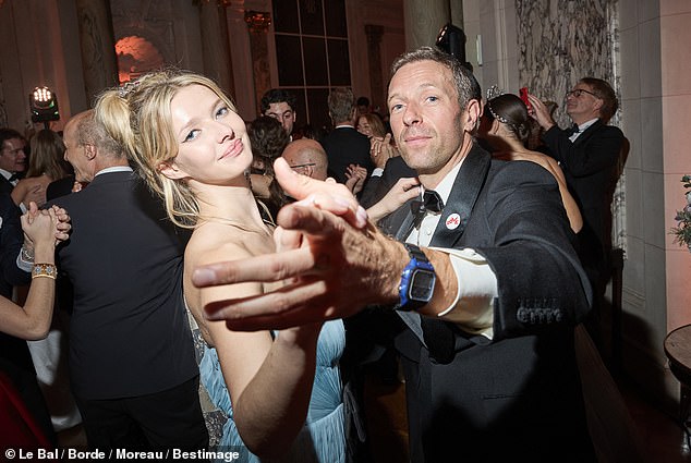 Inside Apple Martin’s Debutante Ball: She’s spun around the dance floor by dad Chris, enjoys a sweet moment with Gwyneth Paltrow (and has a very dashing young man on her arm) as the sorority girl, 20, makes her social ‘debut’ in Paris