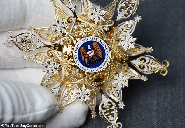America’s spies hold a Christmas ornament competition every year… and some have a ‘cloak and dagger’ theme