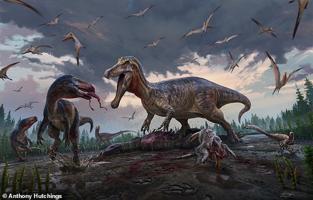 Amateur dinosaur hunter finds evidence that T.Rex’s COUSIN roamed East Sussex 135 million years ago