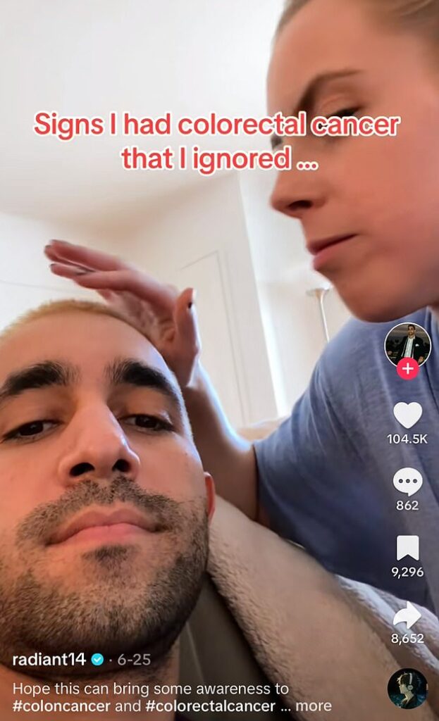 I’m a 34-year-old with colon cancer and I don’t know how long I have left – I kick myself for ignoring two key warning signs