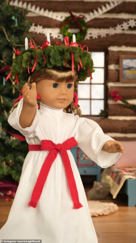 American Girl doll company SLAMMED for glaring error in tribute to Scandinavian St. Lucia celebration