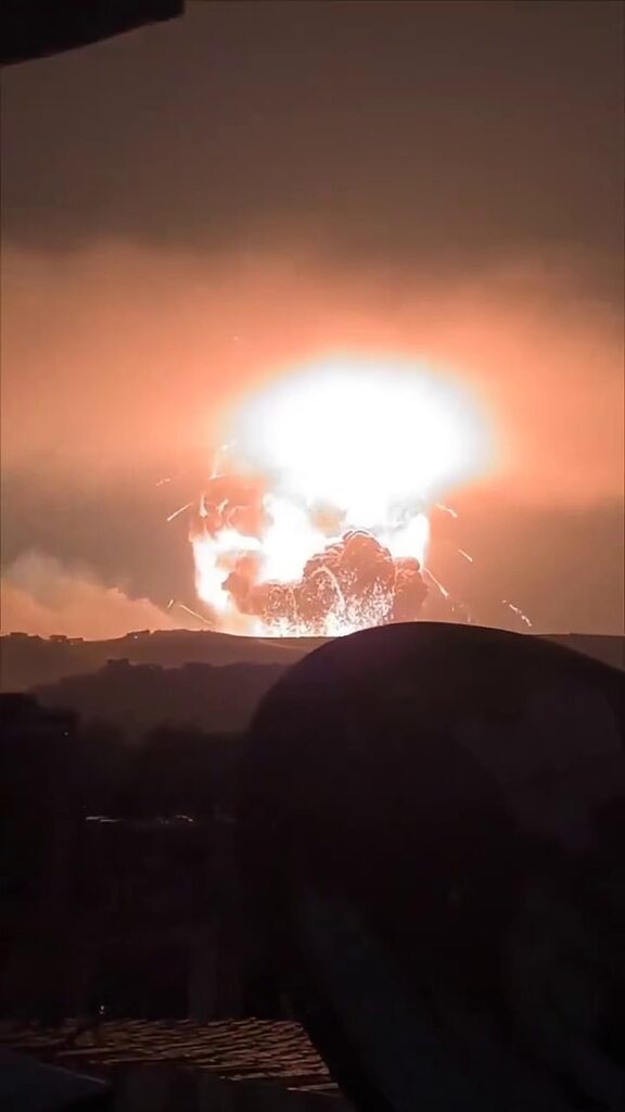 Israel drops ‘earthquake bomb’: Colossal explosion ‘so big it registered on the Richter scale’ hits Syrian coast as air strikes target weapons depots after fall of Assad regime