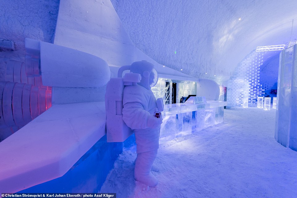 A ‘short-sighted rhino’, an ‘immersive’ bird’s nest and an ‘underwater world’: Sweden’s Icehotel reveals its breathtaking new suites for 2024