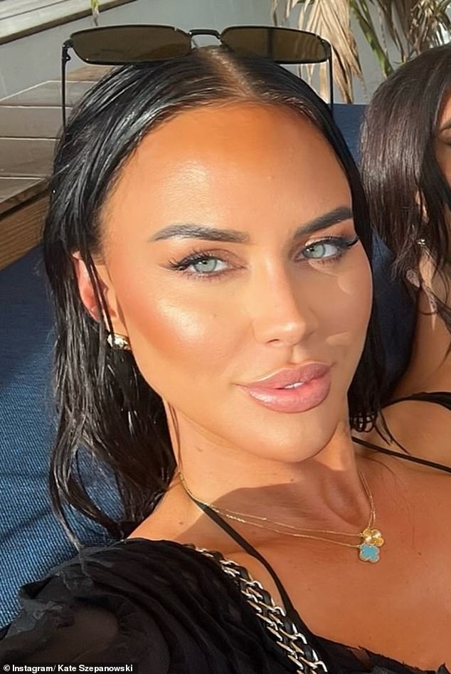 Glamorous Gold Coast influencer Kate Szepanowski looks unrecognisable as she undergoes a complete transformation after her boyfriend was jailed for greedy cocaine smuggling plot