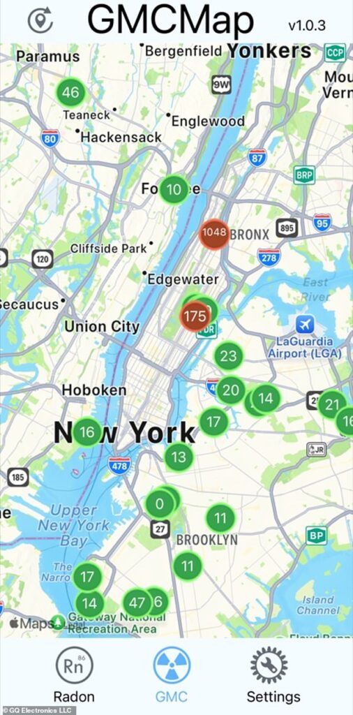 Radiation levels in New York spike as mysterious drones terrorize the Northeast