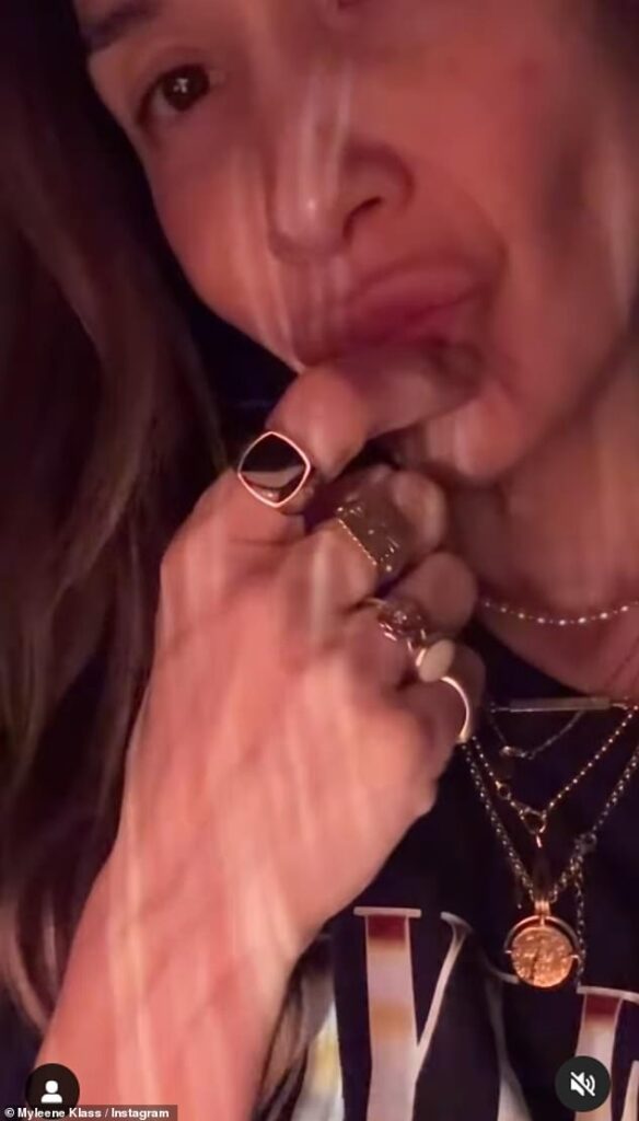 Myleene Klass gives fiancé Simon Motson a ring containing her own breast milk as bizarre Christmas gift