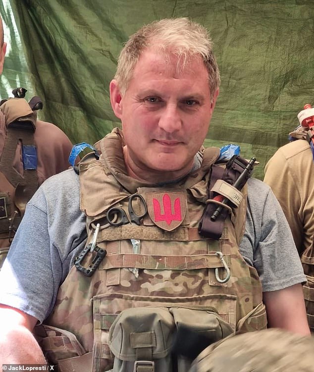 Ex Tory MP joins Ukraine’s international legion to help the fight against Russia after losing his seat in last year’s election