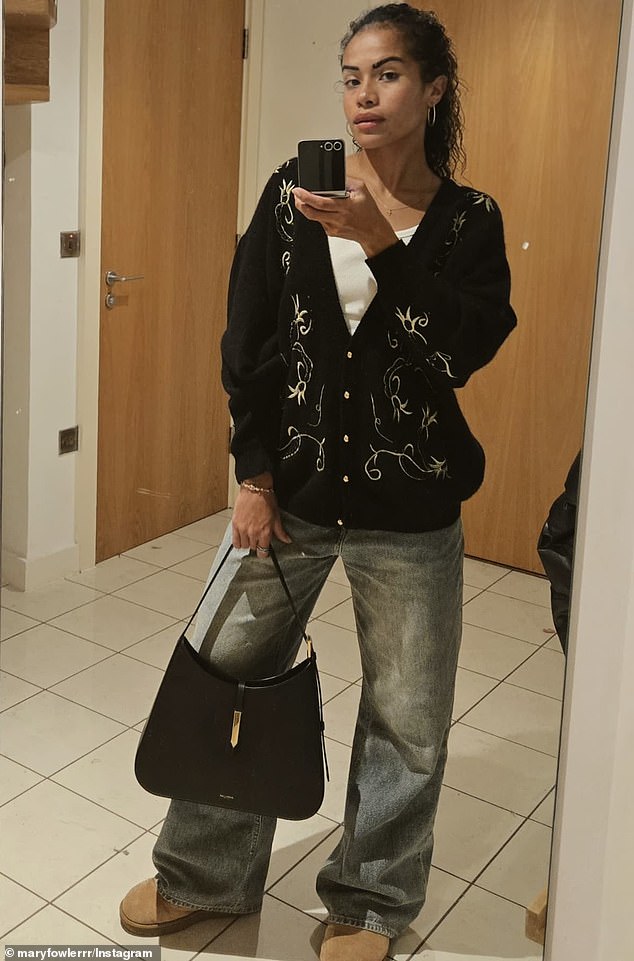 Mary Fowler looks stylish as she poses with $700 handbag during night out on the town – after romantic holiday with Nathan Cleary