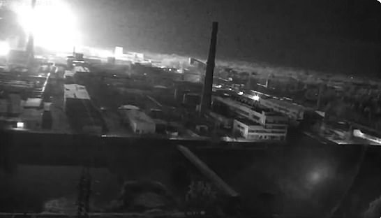 Ukraine claims Russian drone hits CHERNOBYL power plant: Shelter protecting the world from radiation is damaged – as IAEA monitor for signs of deadly leak