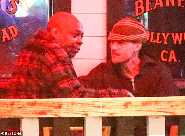 Justin Bieber enjoys a smoke with Dave Chappelle in LA amid marriage concerns with wife Hailey