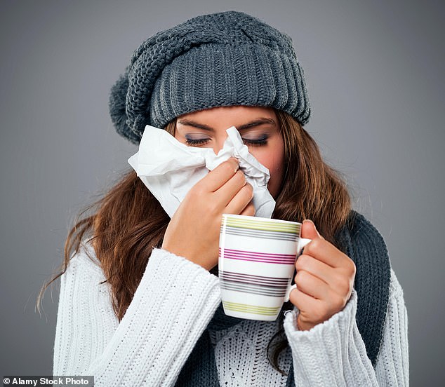 Could your cold really be ‘winter hay fever’? Pharmacists claim cases are soaring