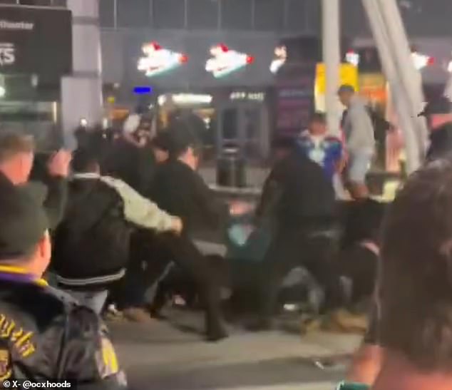 Shocking footage of wild brawl at Lakers vs Mavs game surfaces after Luka Doncic gets revenge over old team