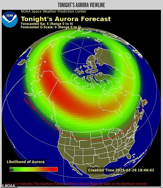 Stunning Northern Lights to be visible in 10 states TONIGHT… here’s how to see them