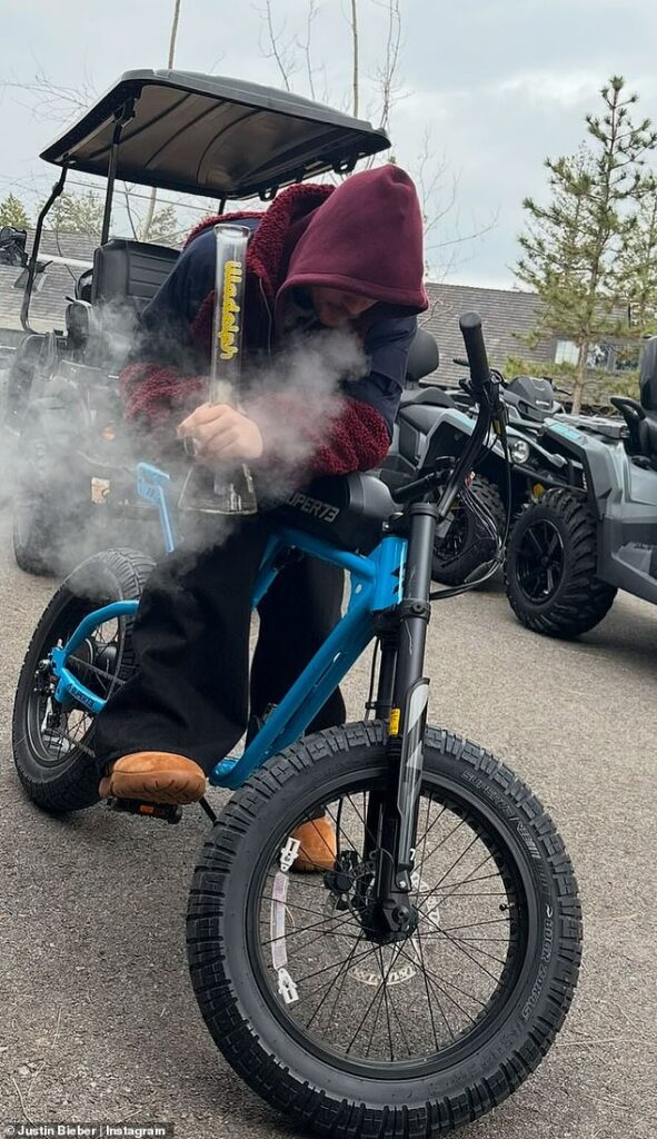 Fans despair as Justin Bieber smokes drugs in new viral post after leaving wife Hailey Bieber to attend party alone