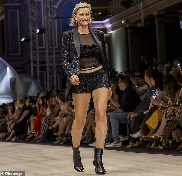 Nicky Buckley and Lindy Klim’s model daughter Stella put on an eye-popping display at the Melbourne Fashion Festival as they lead the celebrity arrivals