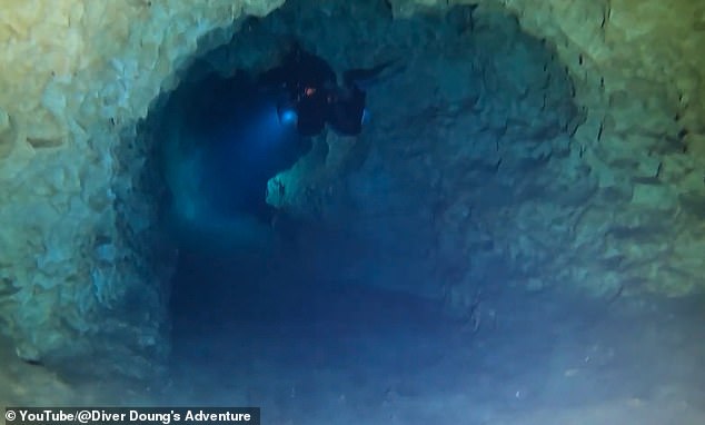 Horror as diver dies in notorious underwater cave while his two companions make it out alive