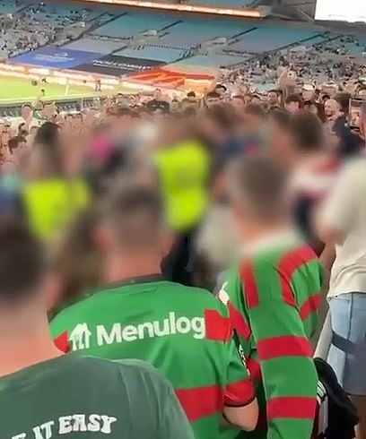Teen footy fans learn their fate after getting into wild brawl at Souths vs Roosters NRL game