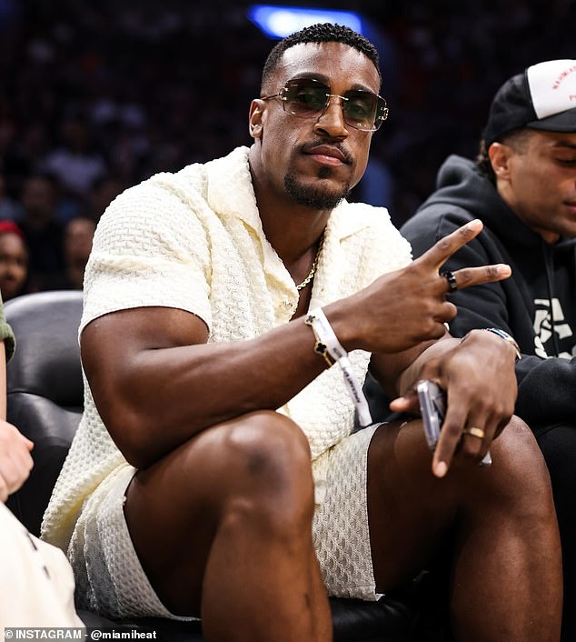 Viral TikTok star Ashton Hall sits courtside at NBA game… after bizarre morning routine video blew up online