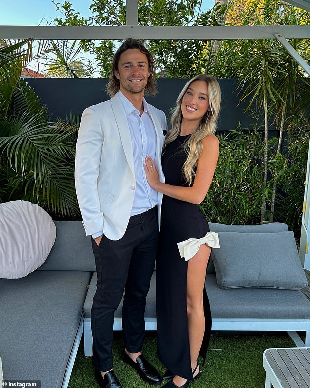 Footy heartthrob Nicho Hynes’ partner reveals intimate photos from their romance – as one pic leaves NRL fans absolutely STUNNED