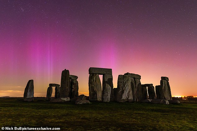 Met Office issues Northern Lights ALERT: Aurora will shine across huge parts of the UK tonight as a solar storm strikes Earth – find out if it will be visible from your hometown