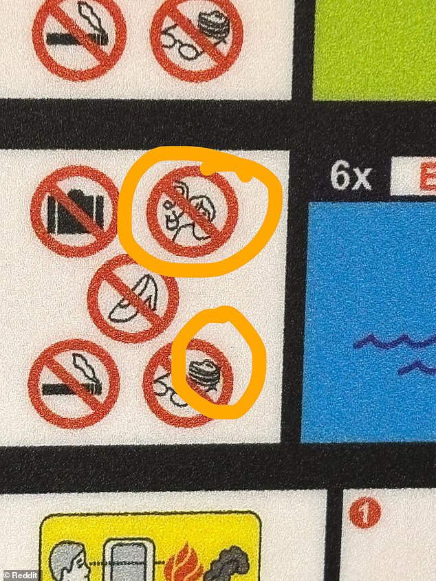 Ryanair’s confusing symbols explained as passenger baffled by strange safety card instructions