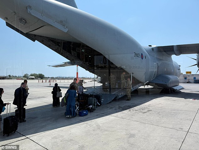 RAF airlifts 63 British nationals out of Israel to Cyprus amid growing conflict with Iran