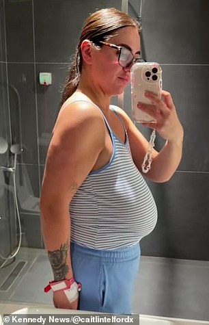 Mother-of-one, 27, crippled by her 36K breasts forced to pay for own reduction op after the NHS refused