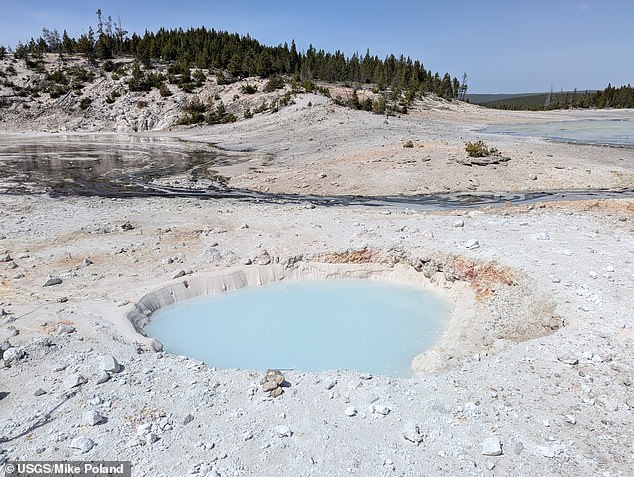 Is Yellowstone’s supervolcano on the brink of erupting? Scientists discover a new HOLE in one of the park’s basins