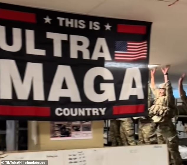 Army sergeant investigated for forcing soldiers to do pushups under MAGA banner